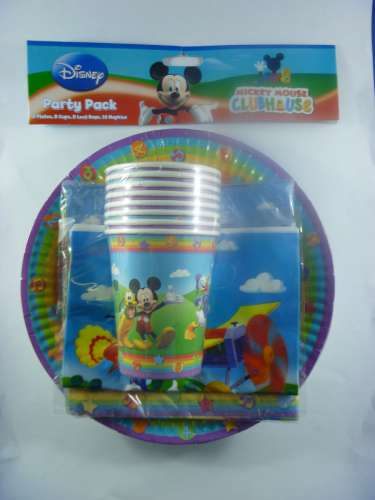 Mickey Mouse 40 Pc Party Pack - Click Image to Close